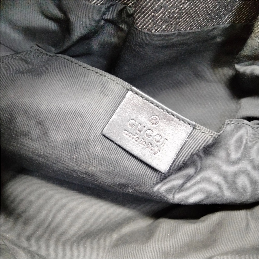 Vintage Gucci GG Bamboo Handle Bag - Picture 9 of 12
